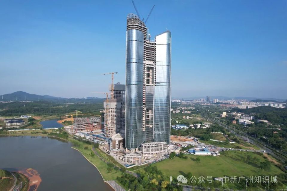 超300米！广州又一高塔地标！全面封顶_腾讯新闻