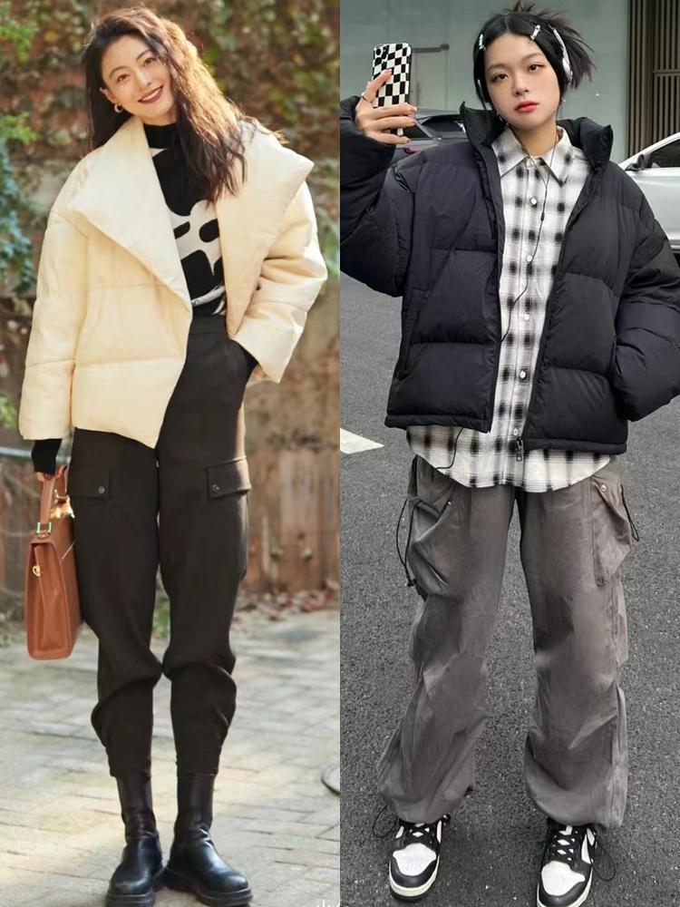 看这三种工装裤搭配思路简单随性却很时尚太值得借鉴了