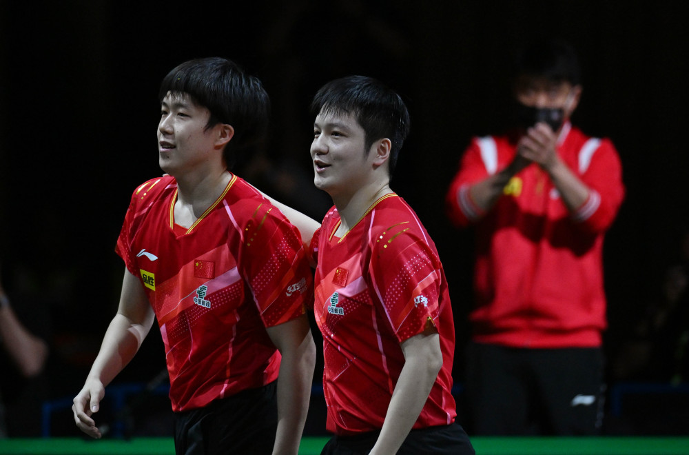 体育乒乓球世乒赛樊振东王楚钦男双夺冠4