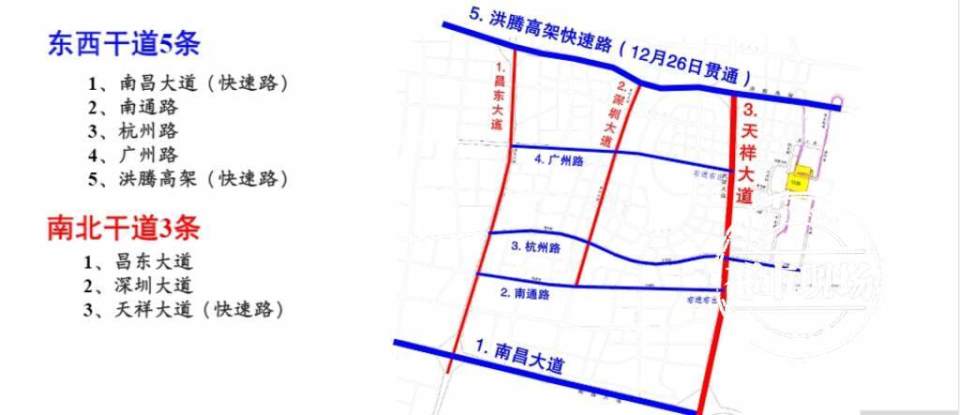 南昌东站路网规划图图片