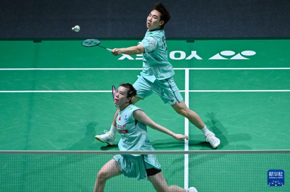 马来西亚羽毛球公开赛:郭新娃/陈芳卉晋级混双次轮