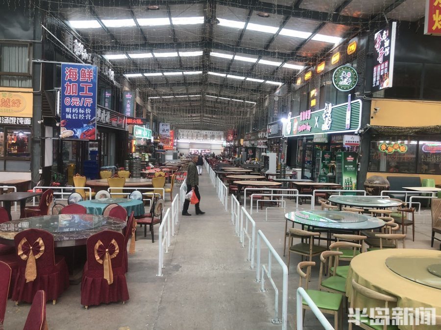 青岛市北区埠西市场内装护栏 逛吃更安全