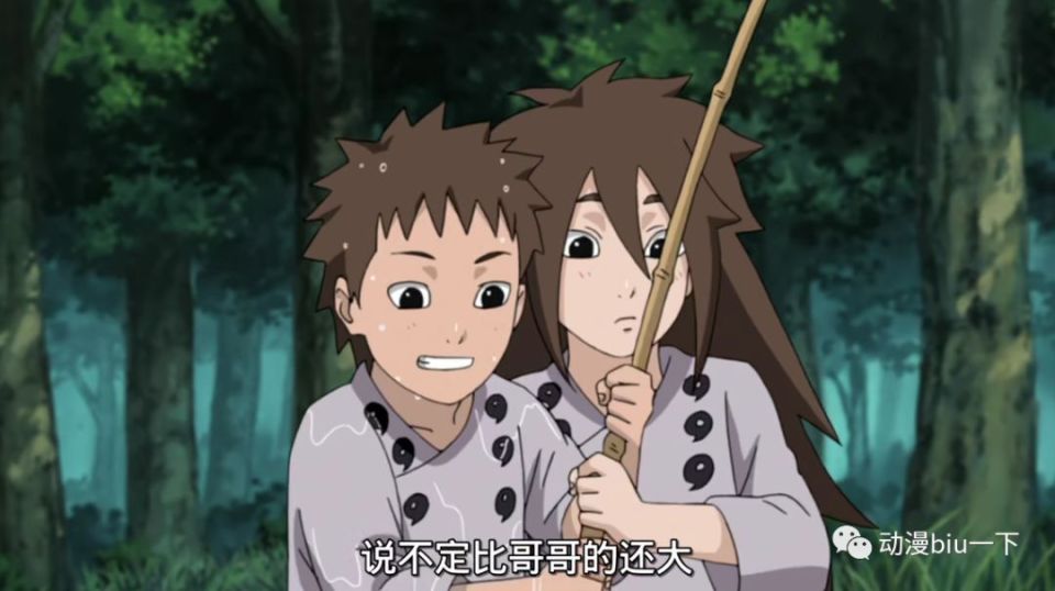告诉了我们这个答案,我们可以看到,六道仙人,也就是羽衣的两个儿子,因