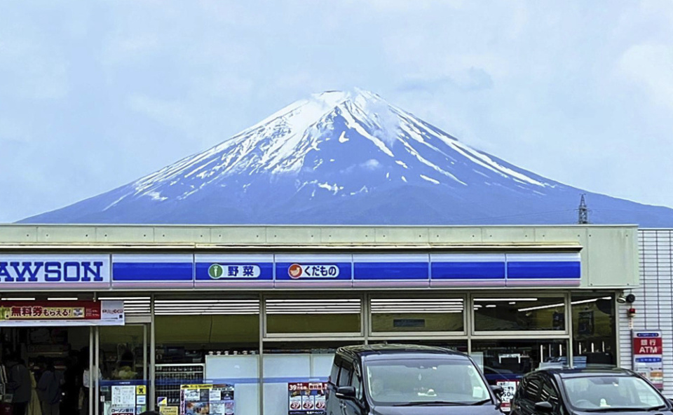 富士山便利店图片