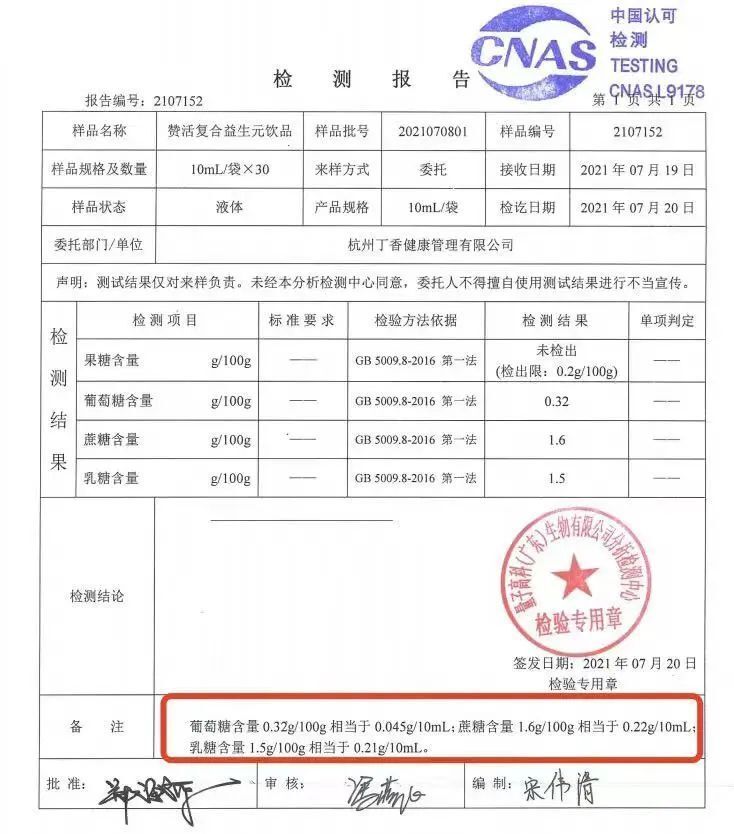 上下滑动查看检测报告值得拼命夸的是,它的味道和口感也是一绝,喝起来
