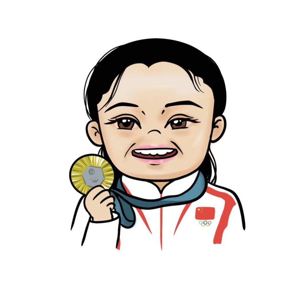 用萌萌的漫画致敬棒棒的中国奥运健儿