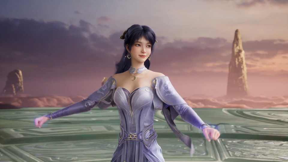 遮天姬紫月有多猛凭借一人之力登上九阶天梯众人看傻眼