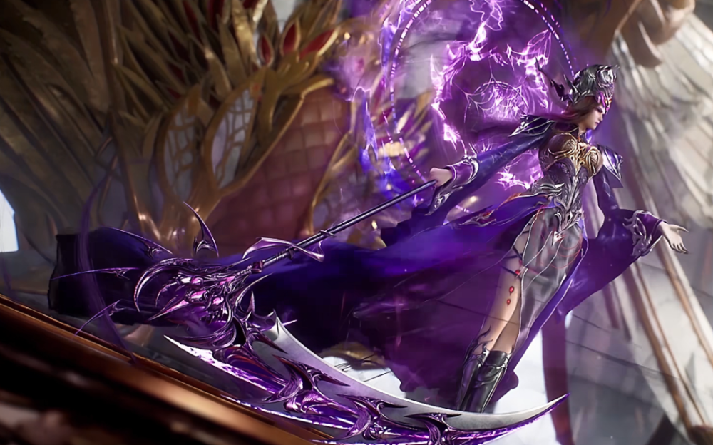 斗罗罗刹神比比东形象曝光魅惑到了极点罗刹魔镰超霸气