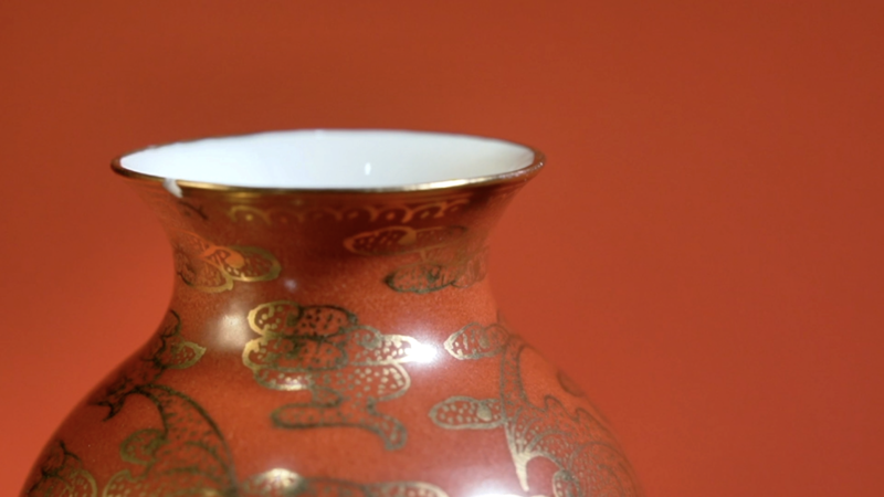 品·藏丨“珊瑚红描金”工艺-腾讯新闻