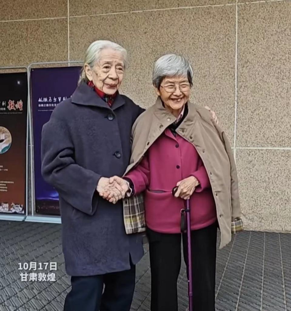 快写人物丨樊锦诗 常沙娜:敦煌的女儿_腾讯新闻