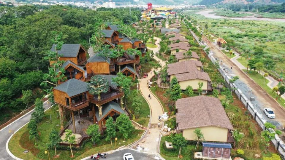 云南花腰傣开元森泊度假乐园"十一"试营业