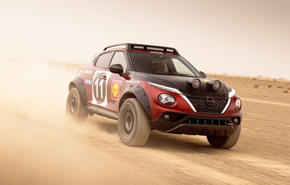 拉力情怀:日产juke rally tribute