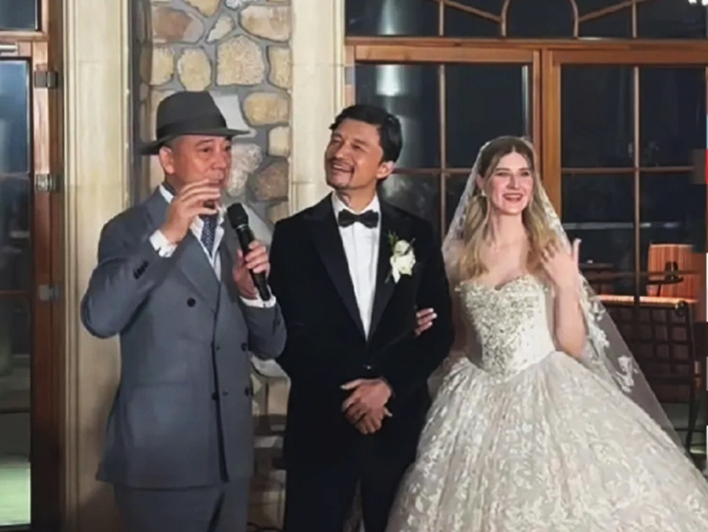 谢晖大婚 林栋甫作证婚人,祁宏朱琪常琳参加 范志毅:他喝两瓶第二天进
