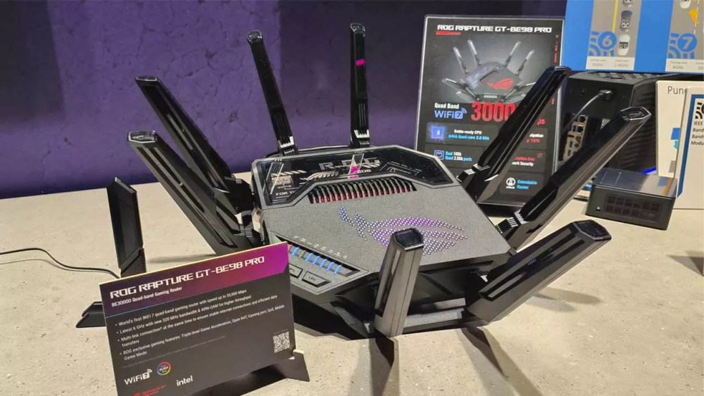 Rog gt be98 pro wi fi 7 30000 mbps 