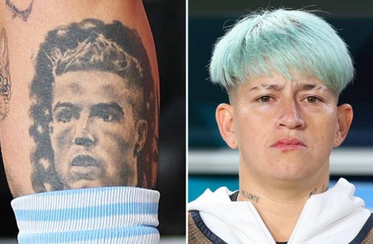 女足世界杯 | 阿根廷女足功臣因c罗纹身遭批后回应:爱c罗不等于讨厌