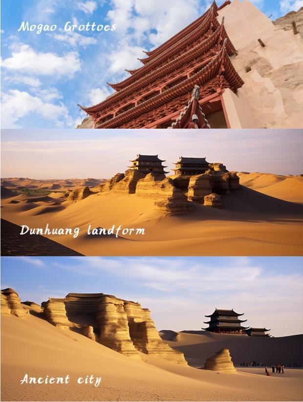 中国 | 中国西北沙漠中的绿洲:敦煌