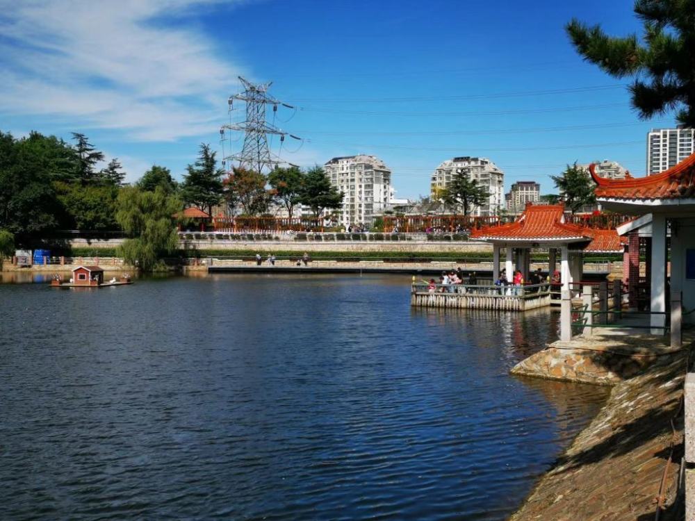 观景平台音乐广场运动公园青岛北岭山森林公园邀您来