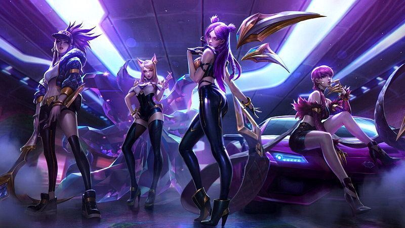 Riot Games Music时隔两年半发文《英雄联盟》K/DA回归引发猜测_腾讯新闻