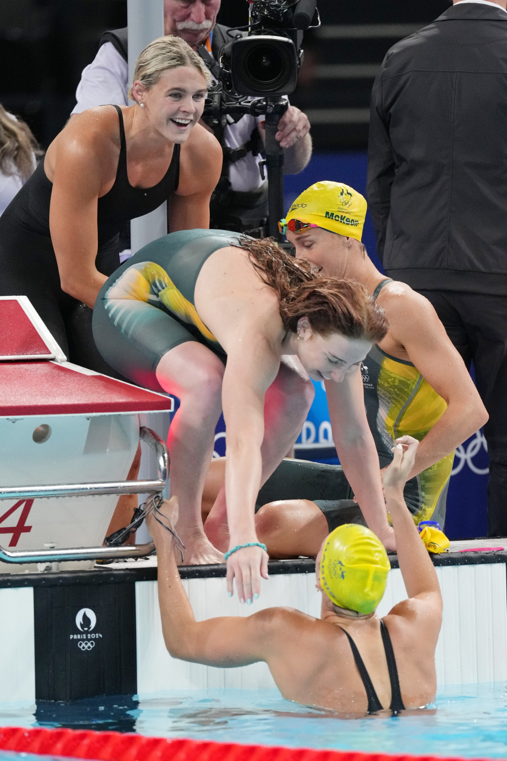 巴黎奥运会丨游泳——女子4x100米自由泳接力决赛赛况