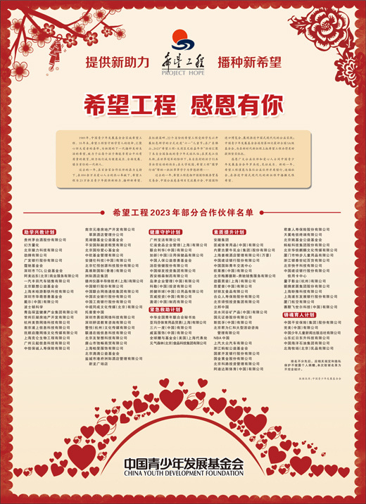 希望工程 感恩有你_腾讯新闻