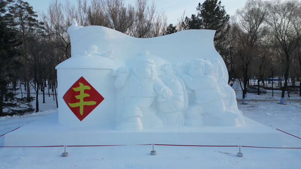 雪雕如何分布?太阳岛雪博会游玩攻略来了