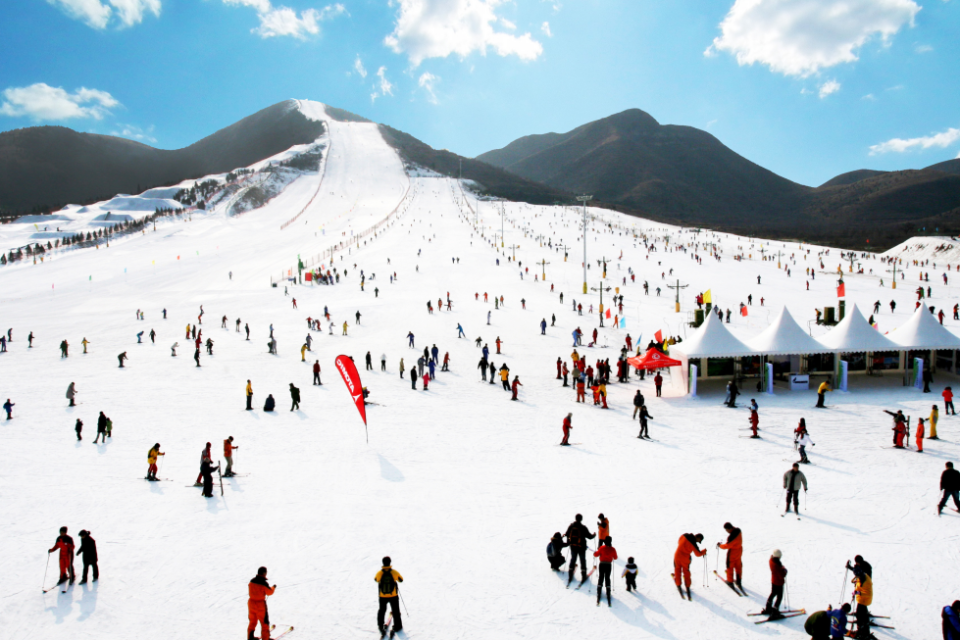 五家山滑雪场图片