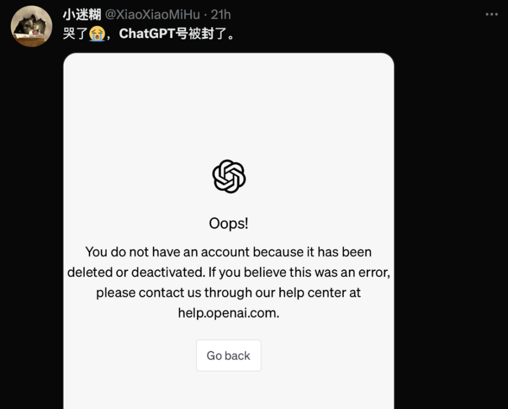 ChatGPTPlus账号大规模被封,iOS版下载量突破50万