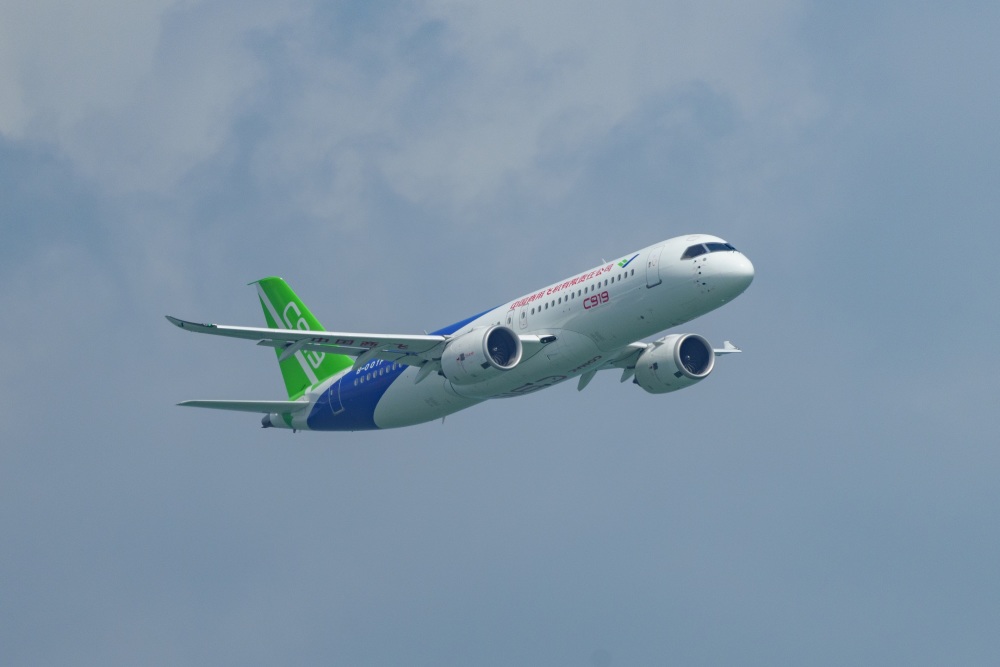 美联社:c919新加坡航展亮相,波音客机缺席_腾讯新闻