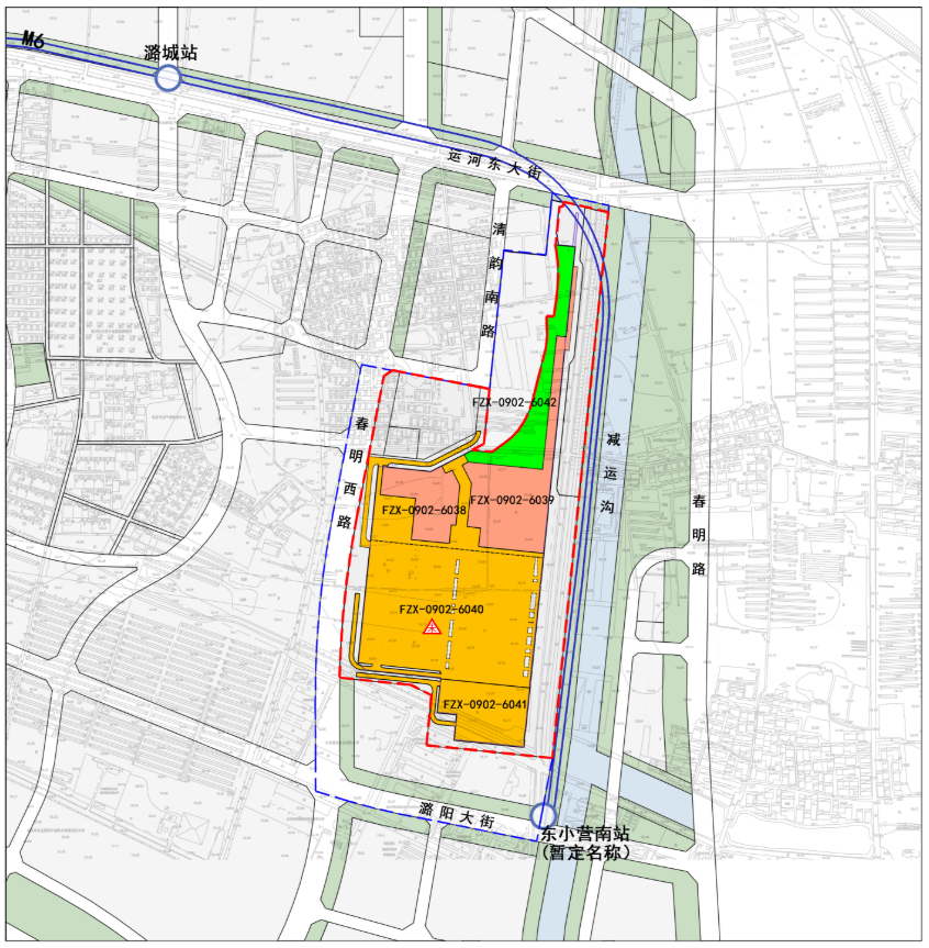 北京这一地铁东延线路规划又有新建站,车辆段规划正式披露
