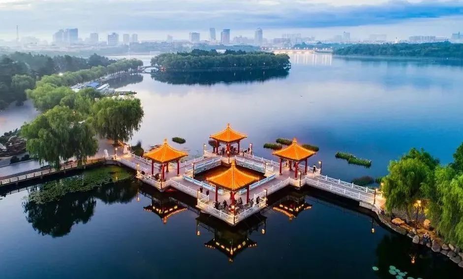 长春的南湖公园特别出片哦!_腾讯新闻