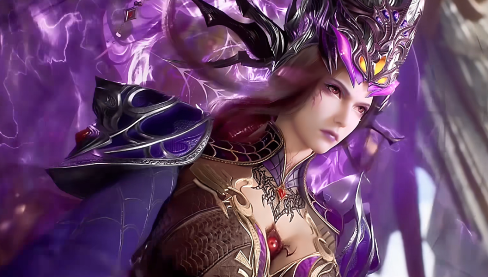 斗罗罗刹神比比东形象曝光魅惑到了极点罗刹魔镰超霸气