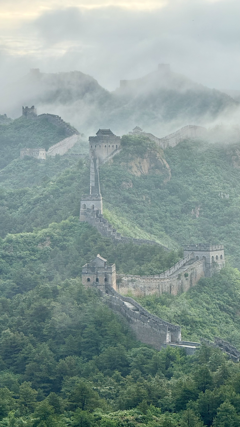 最美长城图片风景图片