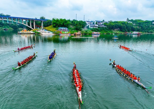 安居古城端午非遗龙舟会将于6月8日-6月9日在安居古城景区拉开序幕