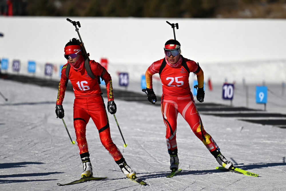 冬季两项公开组女子75公里短距离赛况3