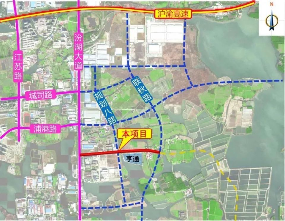 秋路工程效果图六规划三十八路(嘉善段)工程项目位于水乡客厅嘉善片区