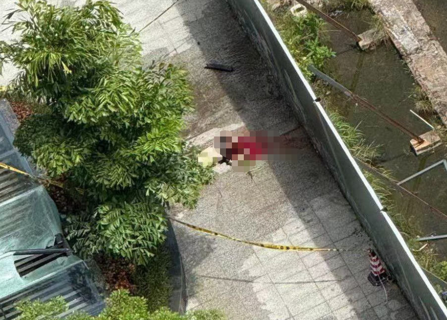 西港:一名外国男子坠楼身亡