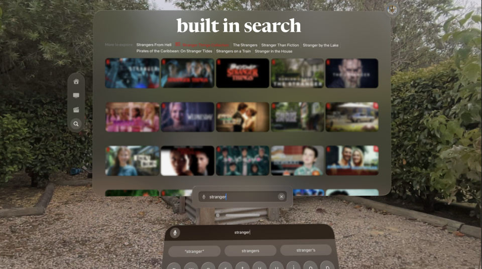 民间开发者出手visionpro第三方netflix客户端supercut问世