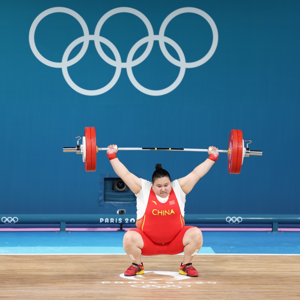 李雯雯夺得女子举重81公斤以上级金牌