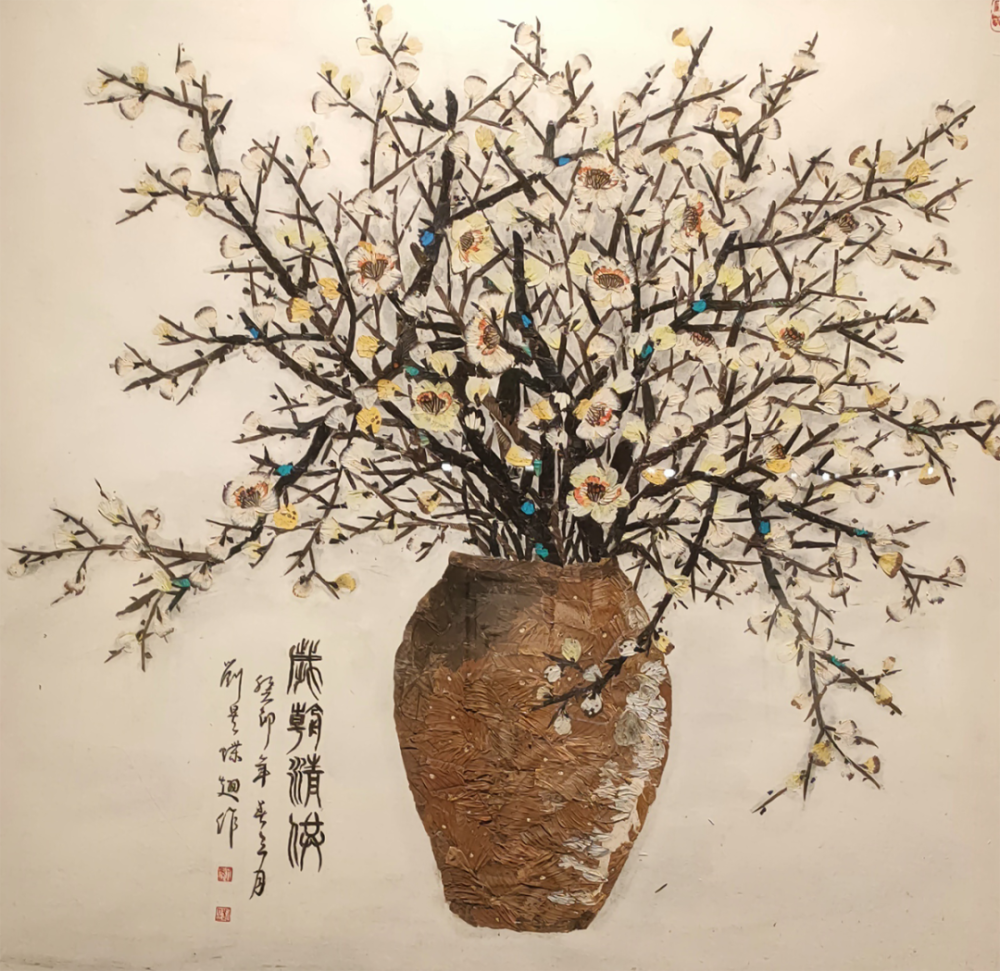 生命之舞多彩非遗一一刘昱蝶翅画展在宿州美术馆隆重举行