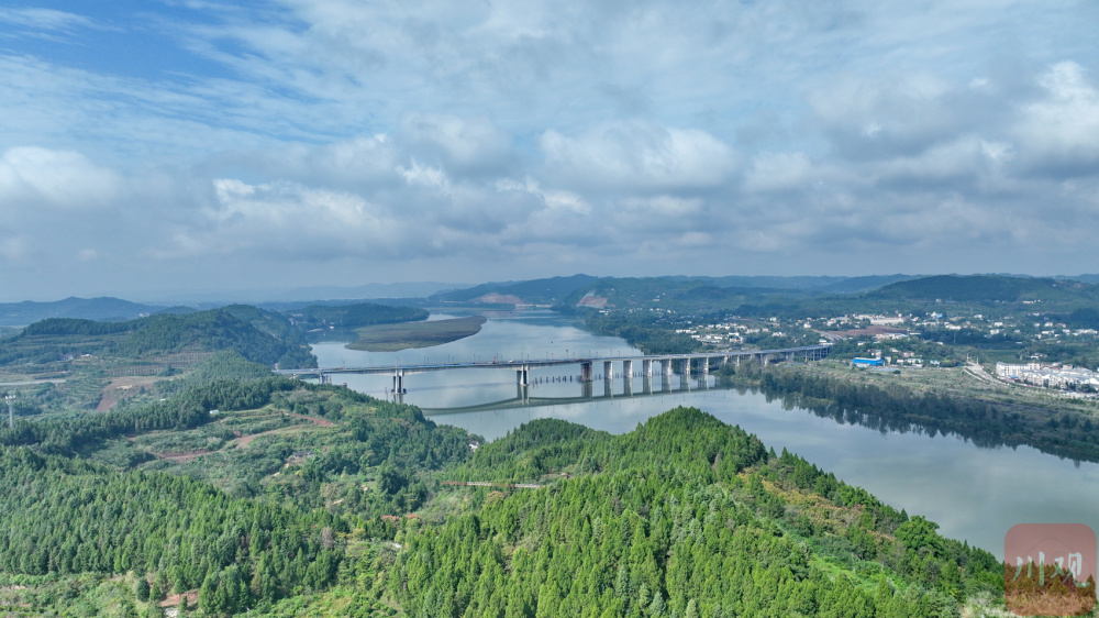 图集丨南充蓬安:嘉陵江三桥达到通车条件_腾讯新闻