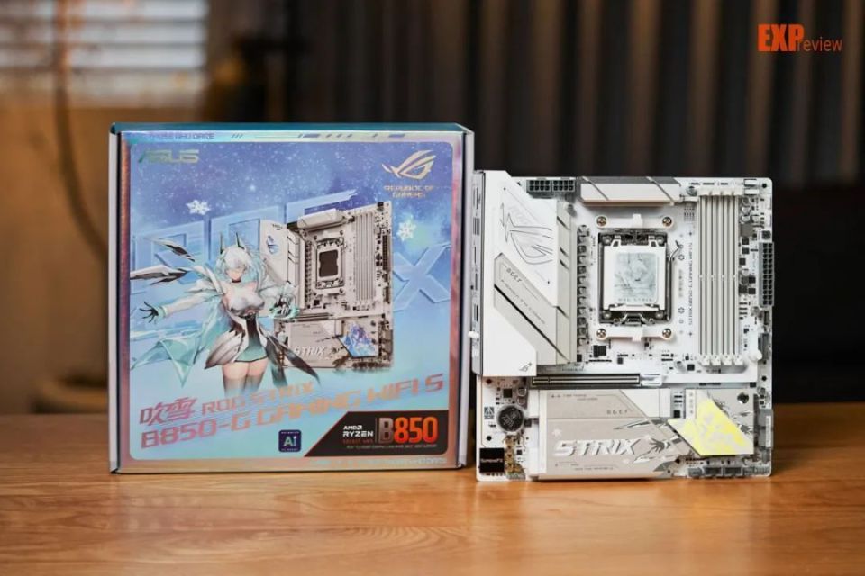 新品未開封 ROG STRIX B850-G GAMING WIFI S 吹雪 ROG STRIX B850-G GAMING WIFI | ROG Strix | Gaming Motherboards