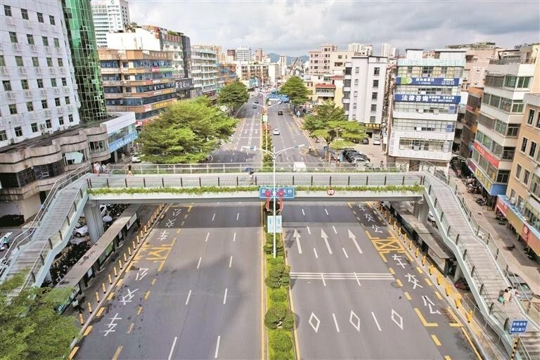 宝安今年上新12座人行天桥