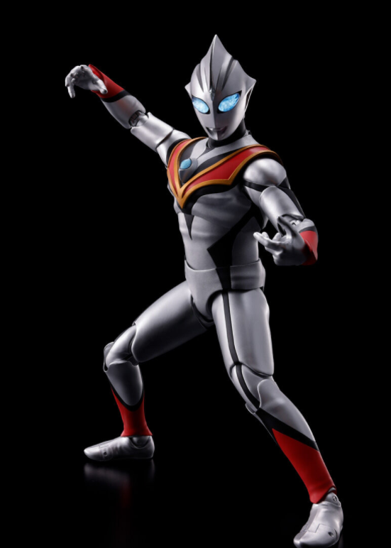 邪恶迪迦奥特曼真骨雕手办公开采用强力形态的玩具素体打造