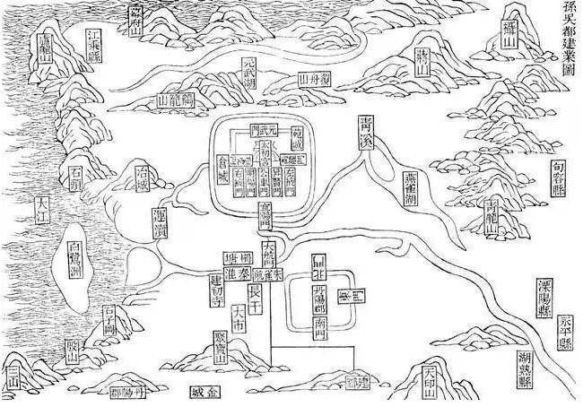 黄龙元年(229)九月,孙权放弃经营8年之久,城郭宫室齐全的武昌,迁到