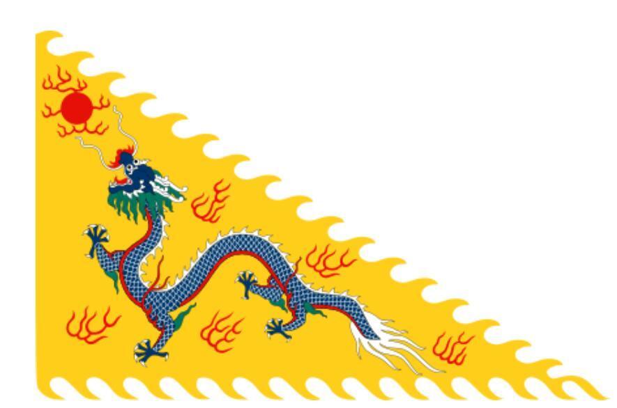 覆灭100多年的大清国旗至今仍被此国使用，此国至今未与中国建交_腾讯新闻