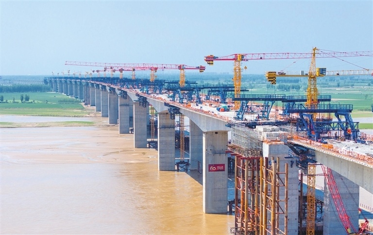 新开黄河大桥今年底有望通车