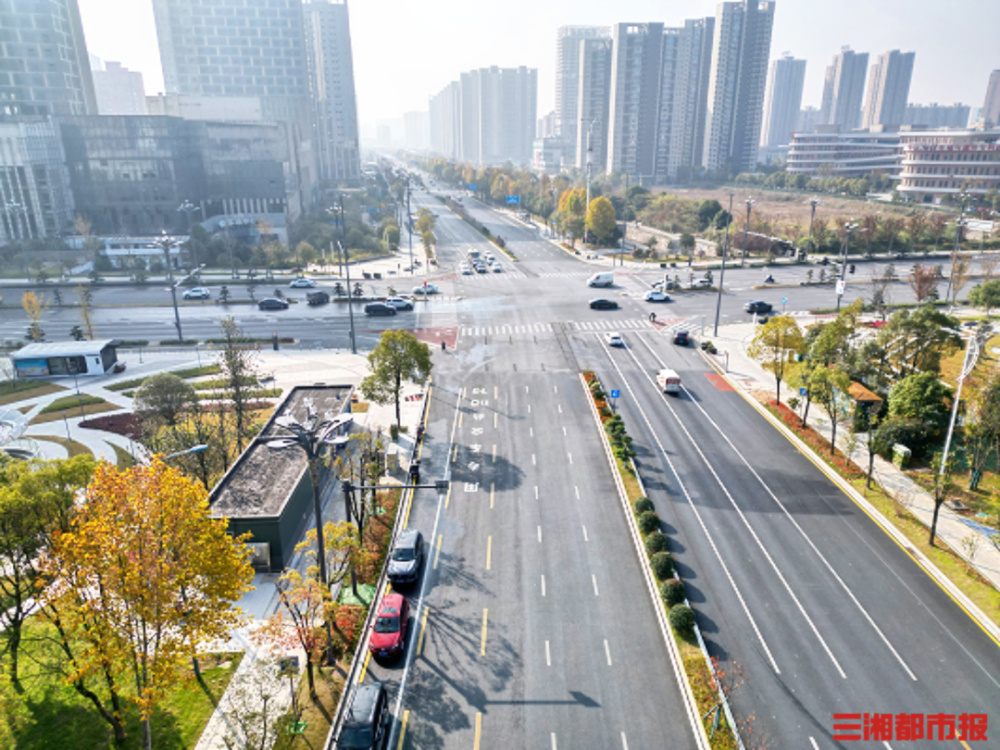 围挡后面丨14个街角公园首个人才智慧驿站湘江新区东方红路12月底竣工