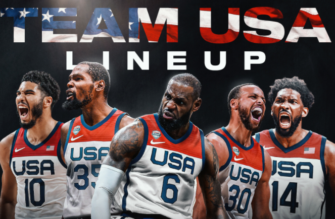 而美国男篮,作为篮球的梦之队,每一次奥运会