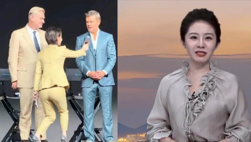 江苏主持人锐评陈璇“卑躬屈膝”采访外国人：丢失了分寸和底气