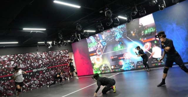 AR科技运动全球旗舰店“HADO ARENA”落户虹口_腾讯新闻
